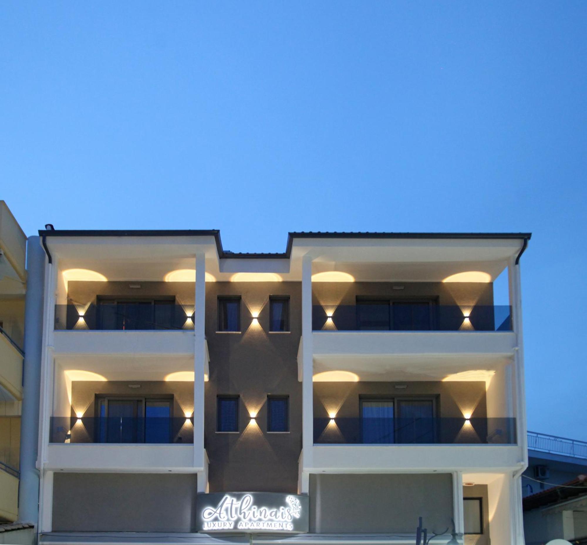 Athinais Luxury Apartments Hanioti Exterior foto